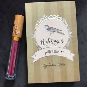 Pretty Vulgar Nightingale Eyeshadow Palette + Lip